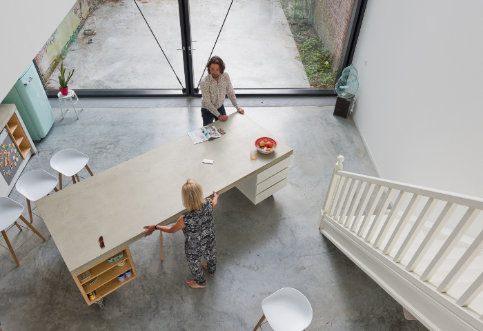 Architectuur huis voor MD