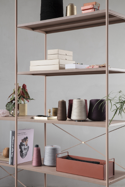 roze stellingkast ferm living