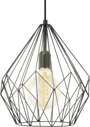 EGLO vintage hanglamp zwart