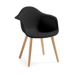 la forma eetkamerstoel kenna set van 2 zwart
