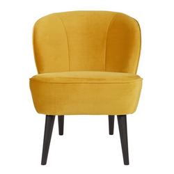 Woood - Fauteuil Sara, okergeel