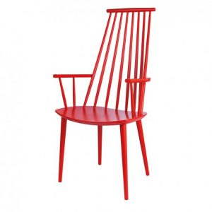 HAY j110 chair koraalrood