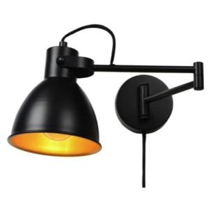 wehkamp home wandlamp ray zwart