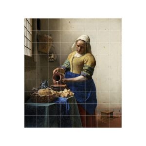 ixxi johannes vermeer melkmeisje muurdecoratie