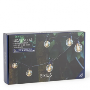 sirius solar lichtsnoer led lamp