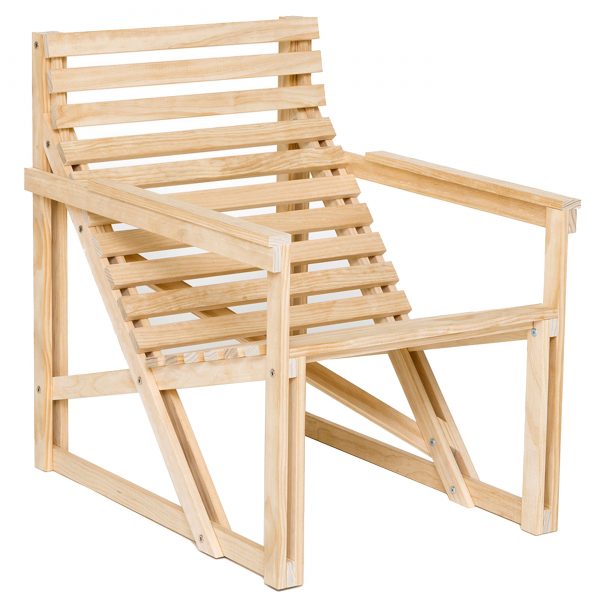 Weltevree - Patio fauteuil naked, Naturel