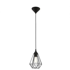 eglo tarbes hanglamp zwart