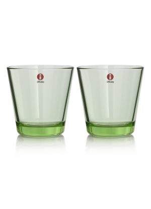 iitala kartio drinkglas groen set van 2