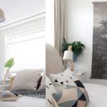 slaapkamer met wandkleed interior by lein