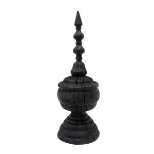 hkliving ornament van gebrand hout