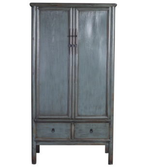 fine asian living bruidskast blauw