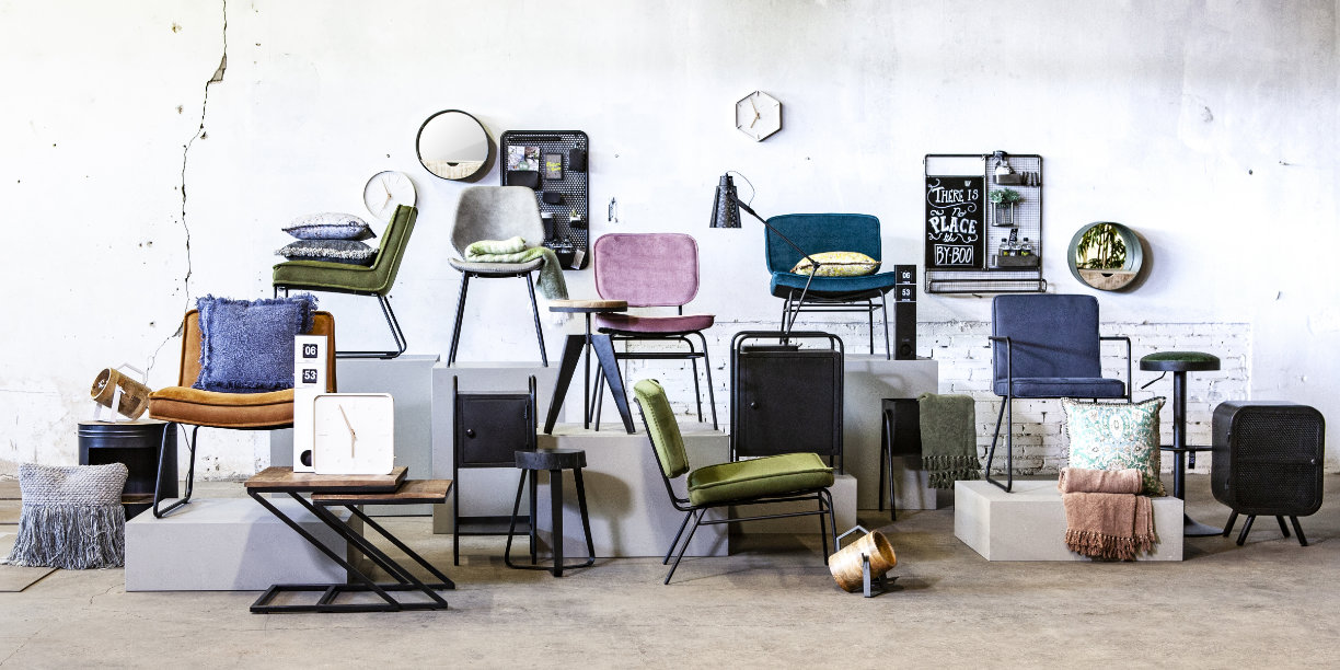 Beeldblog met stoelen en fauteuils en woonaccessoires van By-Boo