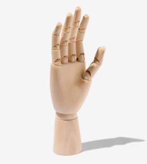 hema houten hand
