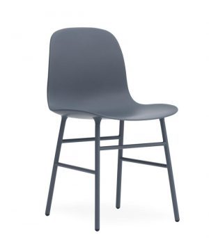 normann copenhagen eetkamerstoel form chair blauw2