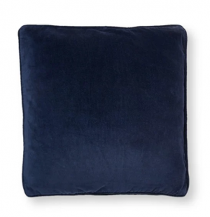 bungalow sierkussen donkerblauw velvet