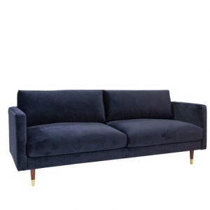 bank blauw velvet woonQ raf