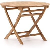 Sunyard Preston klaptafel ø 100cm (h:75cm) - Laagste prijsgarantie!