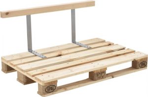 en.casa - Rugleuning voor palletbank