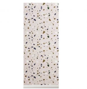 ferm-living-terrazzo-behang-roze