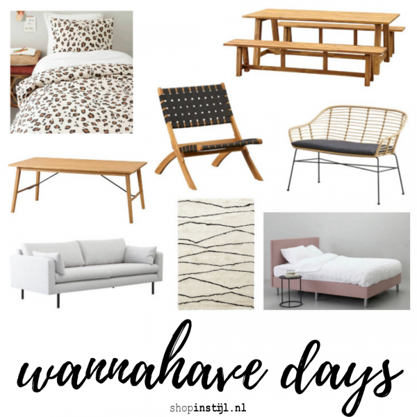 Het zijn weer de WANNAHAVE DAYS bij wehkamp Shopinstijl.nl