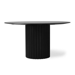 hkliving eettafel pillar zwart