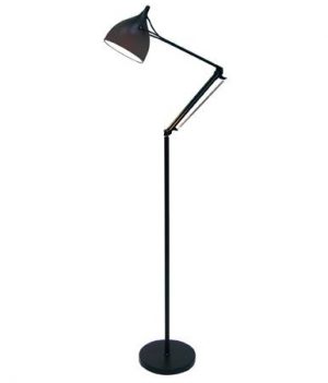 zuiver vloerlamp reader zwart