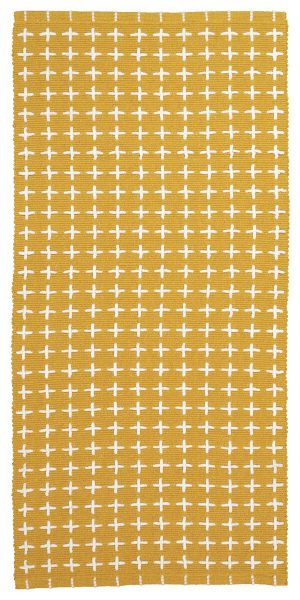 hema vloerkleed geel