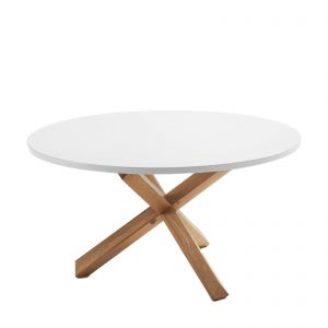 kave-home-eettafel-lotus-135-cm-wit