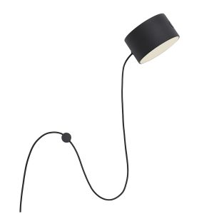 muuto muurlamp wandlamp POST ZWART