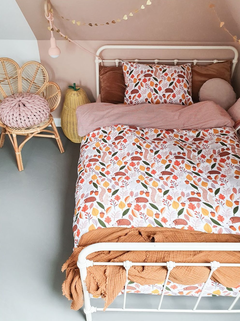 kinderkamer met dekbedovertrek covers en co