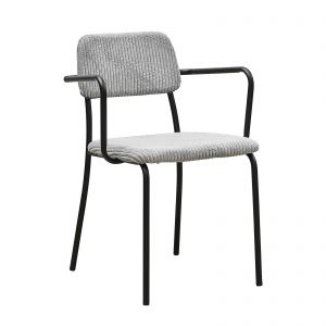house-doctor-eetkamerstoel-met-armleuningen-classico-lichtgrijs