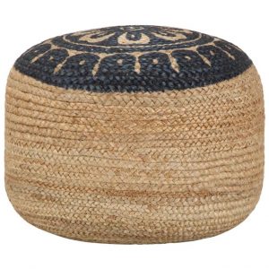 vidaxl-poef-handgemaakt-45x30-cm-jute-blauw