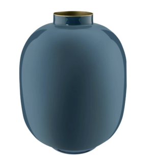pip studio metalen vaas blauw