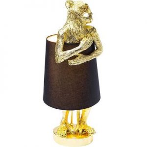 kare design tafellamp animal goud