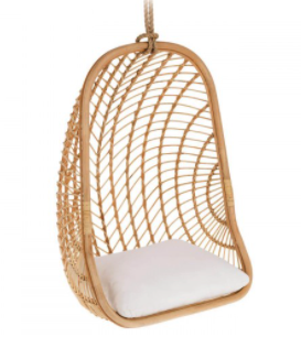 kave home hangstoel ekaterina rattan