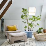 zolderkamer met teddy retro fauteuil hkliving