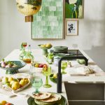 keuken Hkliving met groene details