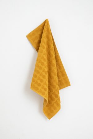Sissy-Boy Okergele keukenhanddoek met reliëf