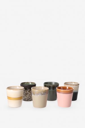 HKliving keramieken mokken mix