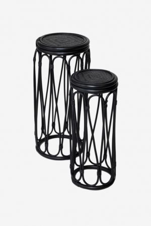 Sissy-Boy Bijzettafel cobra rotan (set van 2)