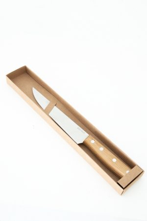 Sissy-Boy Carbon steak mes met houten greep medium