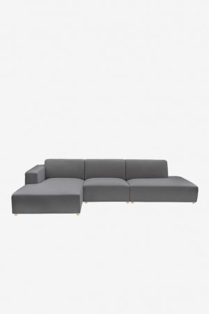 Sissy-Boy Earl 4-zits bank chaise longue links longue rechts antraciet