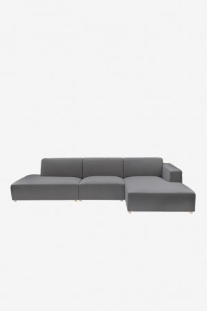 Sissy-Boy Earl 4-zits bank chaise longue rechts otto longue links antraciet