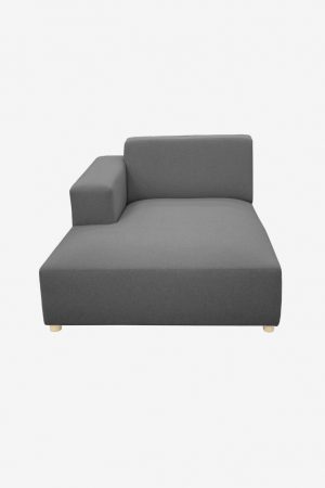 Sissy-Boy Earl chaise longue links antraciet