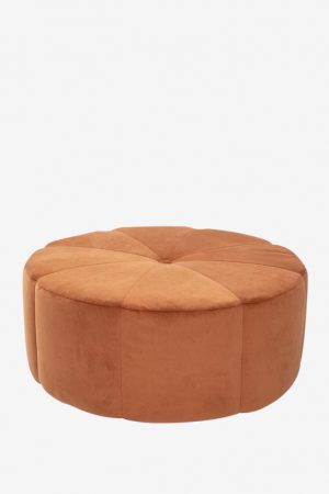 Sissy-Boy Lage poef terra oranje