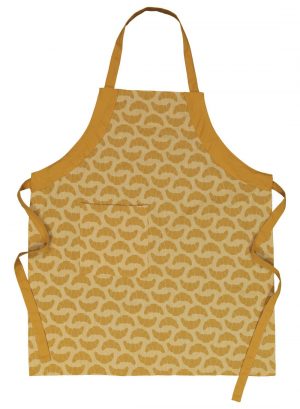 HEMA Keukenschort - Chambray Katoen - Okergeel Croissant (okergeel)