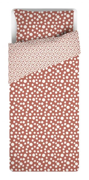 HEMA Kinderdekbedovertrek Zacht Katoen 140x200 Stippen