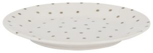 HEMA Gebaksbord - 16.5 Cm - Bergen - Wit Goud Stip