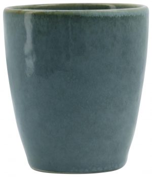 HEMA Mok 240ml Porto Reactief Glazuur Blauw (blauw)