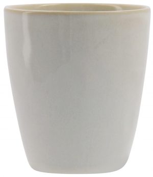 HEMA Mok 240ml Porto Reactief Glazuur Wit (wit)